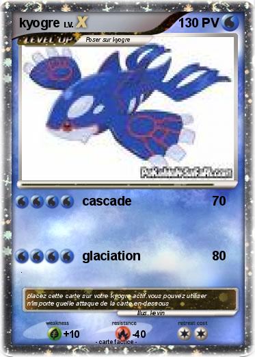 Pokemon kyogre