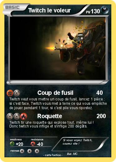 Pokemon Twitch le voleur