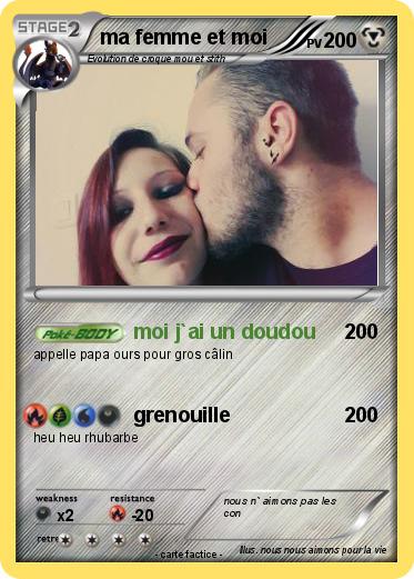 Pokemon ma femme et moi