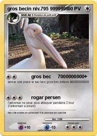 Pokemon gros becin niv.795 9999999