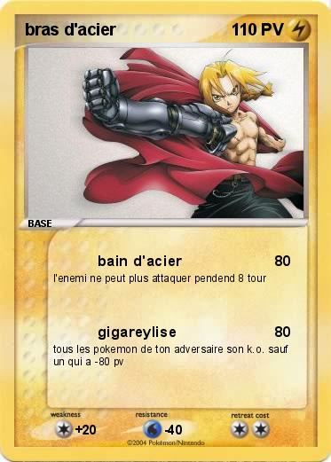 Pokemon bras d'acier