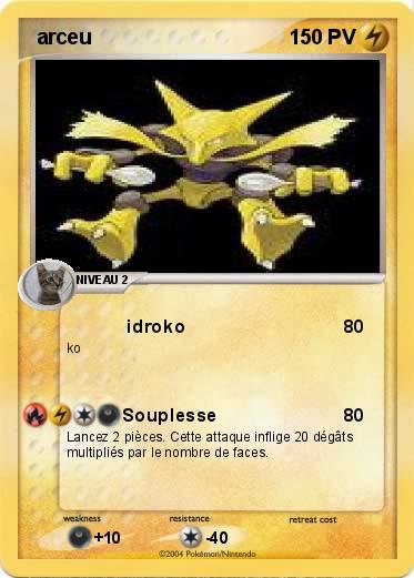 Pokemon  arceu  
