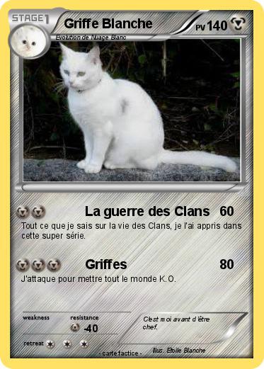 Pokemon Griffe Blanche