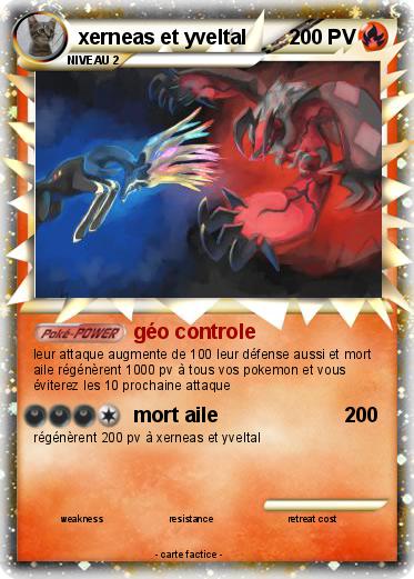 Pokemon xerneas et yveltal