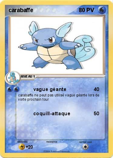 Pokemon carabaffe