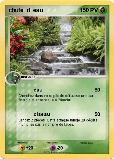 Pokemon chute  d  eau