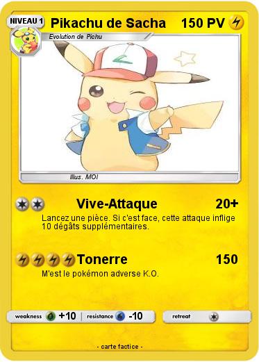 Pokemon Pikachu de Sacha