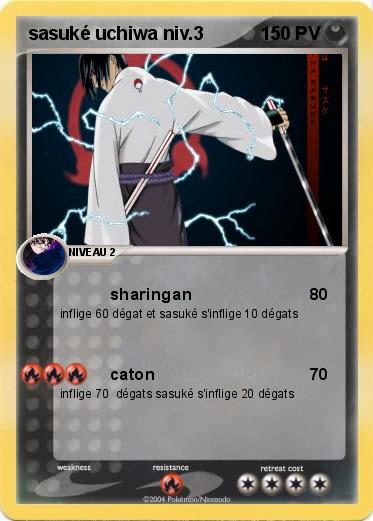 Pokemon sasuké uchiwa niv.3
