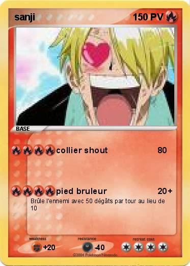 Pokemon sanji