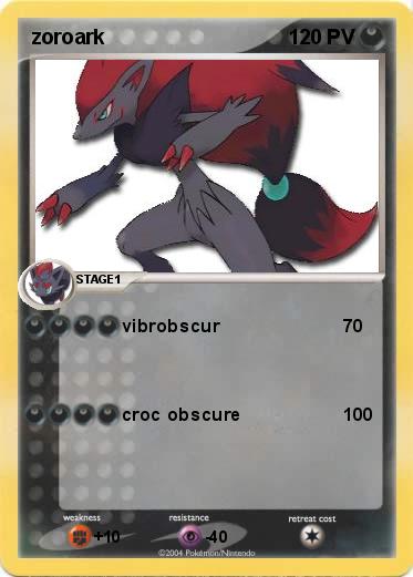 Pokemon zoroark
