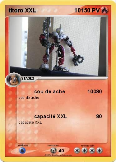 Pokemon titoro XXL                        10                                  