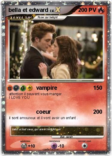 Pokemon bella et edward