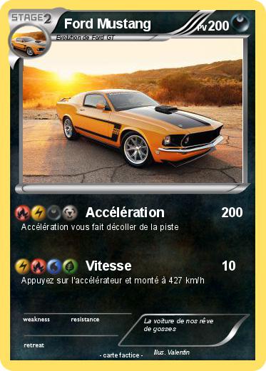 Pokemon Ford Mustang