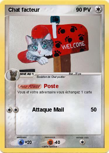 Pokemon Chat facteur