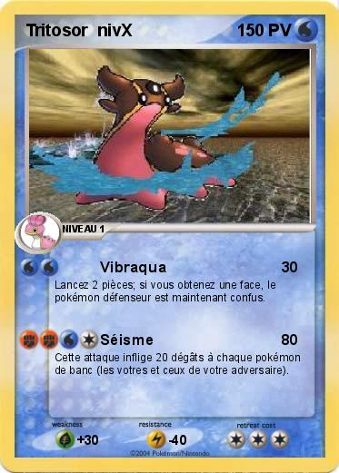 Pokemon Tritosor  nivX