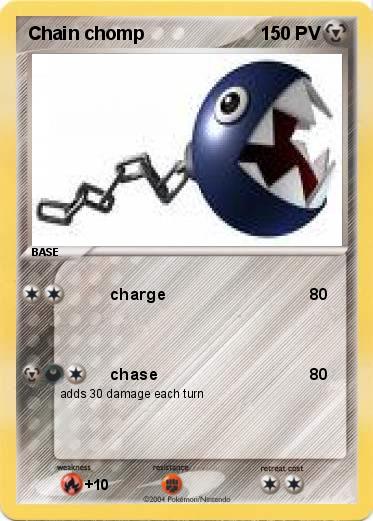 Pokemon Chain chomp