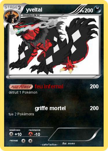 Pokemon yveltal