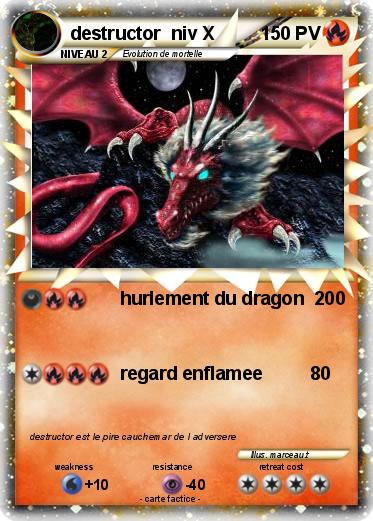 Pokemon destructor  niv X