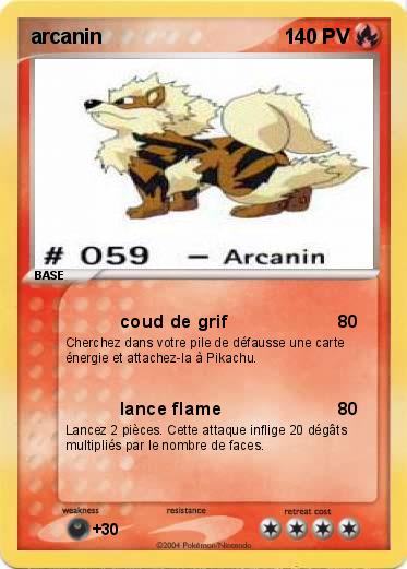 Pokemon arcanin