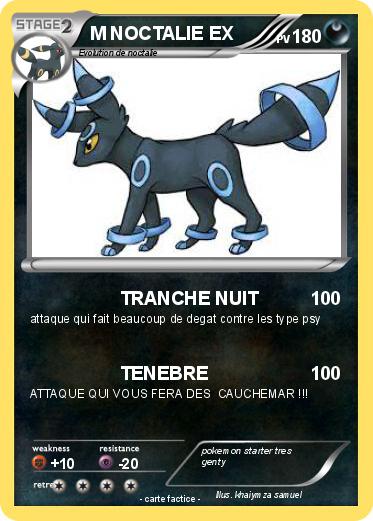 Pokemon M NOCTALIE EX