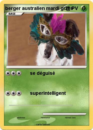 Pokemon berger australien mardi gr@s