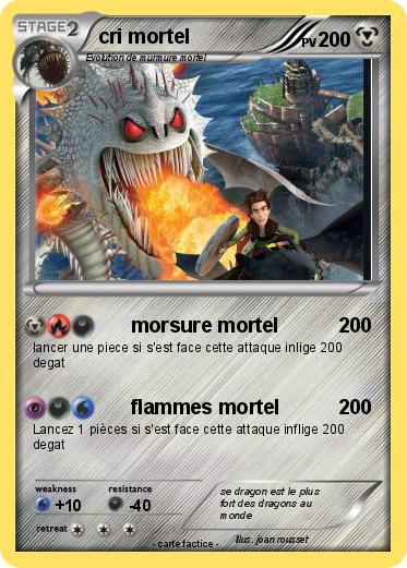 Pokemon cri mortel