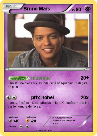 Pokemon Bruno Mars