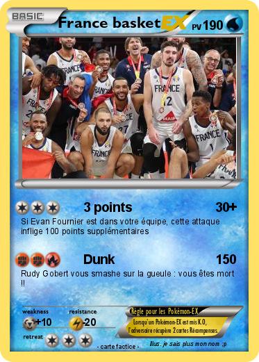 Pokemon France basket