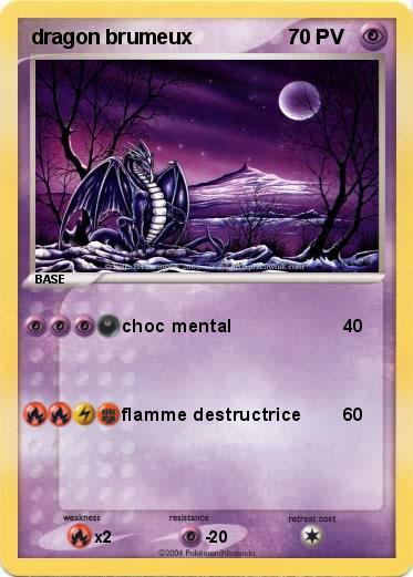 Pokemon dragon brumeux