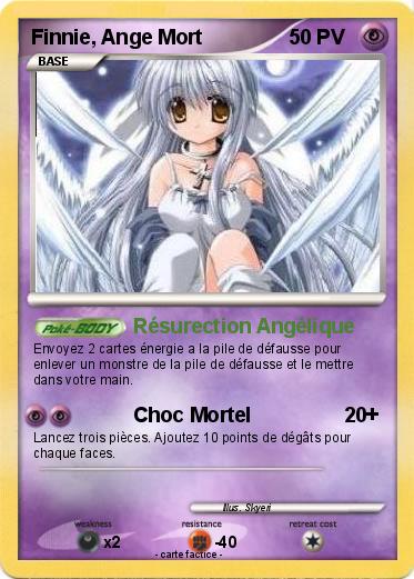 Pokemon Finnie, Ange Mort