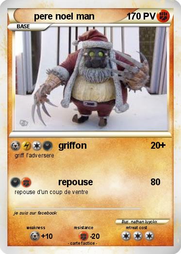 Pokemon pere noel man