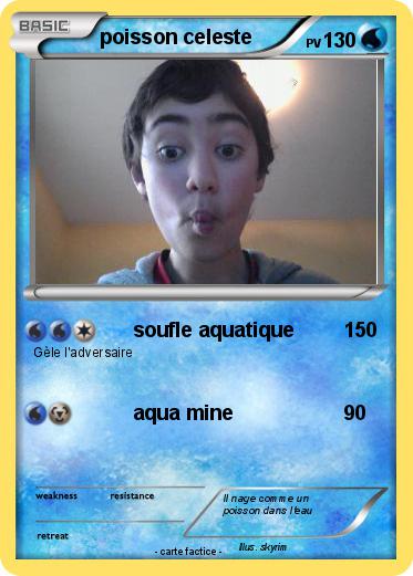 Pokemon poisson celeste