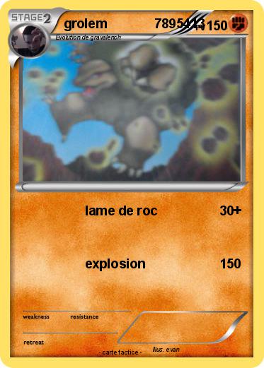 Pokemon grolem             7895413