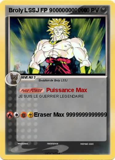 Pokemon Broly LSSJ FP 900000000000