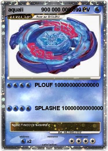 Pokemon aquali            900 000 000 0