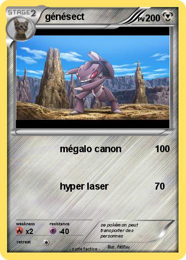 Pokemon génésect