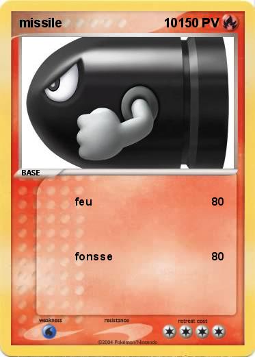 Pokemon missile                             10