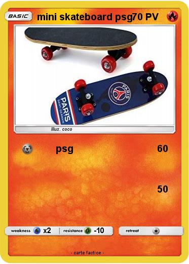 Pokemon mini skateboard psg