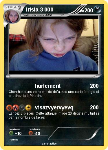 Pokemon irisia 3 000