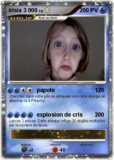 Pokemon irisia 3 000