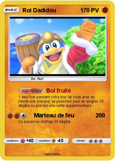 Pokemon Roi Dadidou