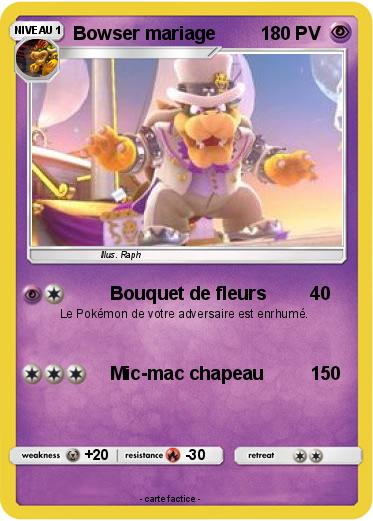 Pokemon Bowser mariage