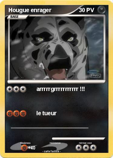 Pokemon Hougue enrager