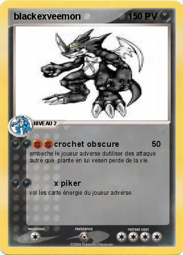 Pokemon blackexveemon
