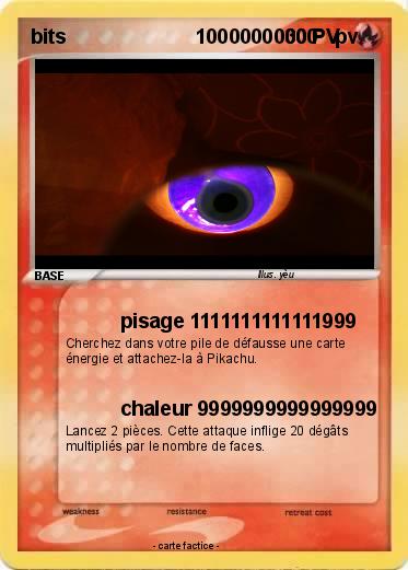 Pokemon bits                       10000000000   pv