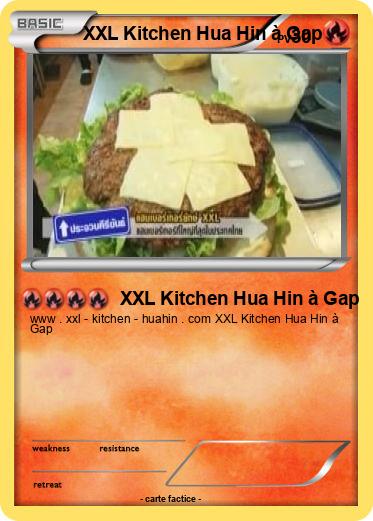 Pokemon XXL Kitchen Hua Hin à Gap
