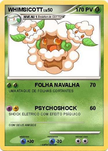 Pokemon WHIMSICOTT