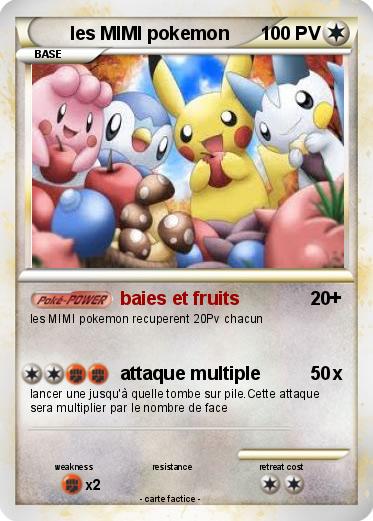 Pokemon les MIMI pokemon