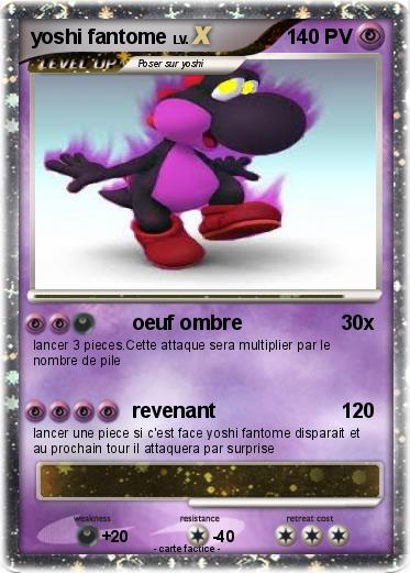 Pokemon yoshi fantome