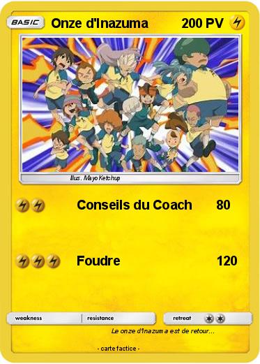 Pokemon Onze d'Inazuma